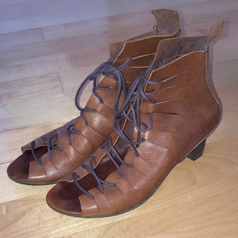 Lace up Trippen Boot Sandals 40 - Picture 2 of 7